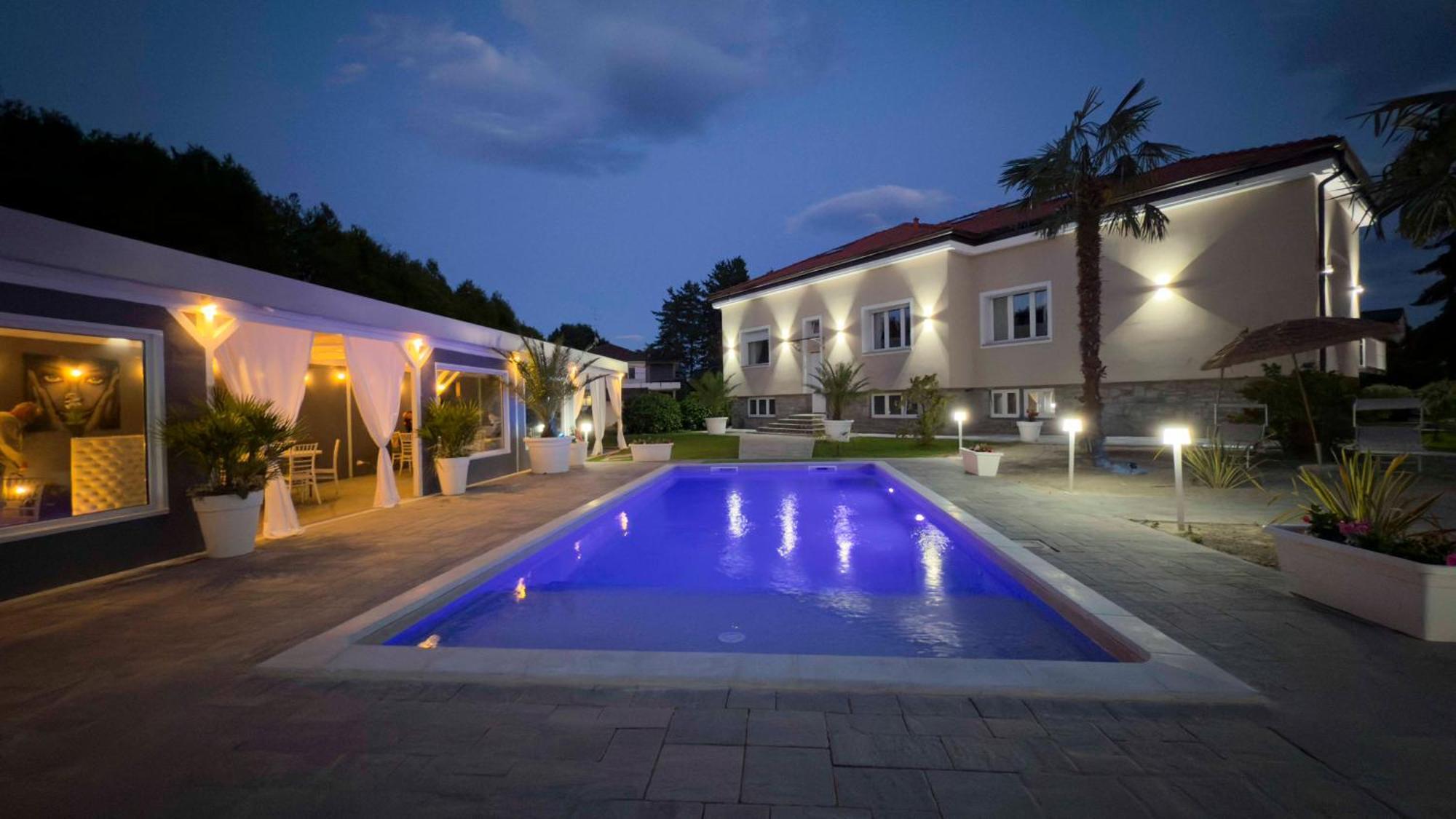 Villa Marchese Lake Maggiore Somma Lombardo Exterior foto